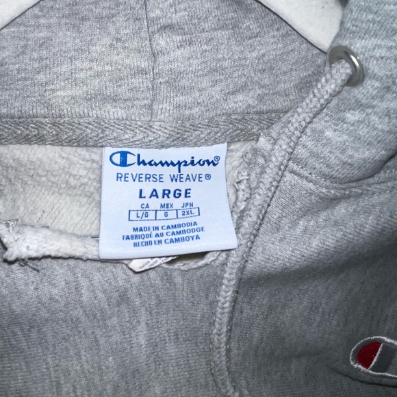 CHAMPION Cropped Hoodie - Picture 3 of 3